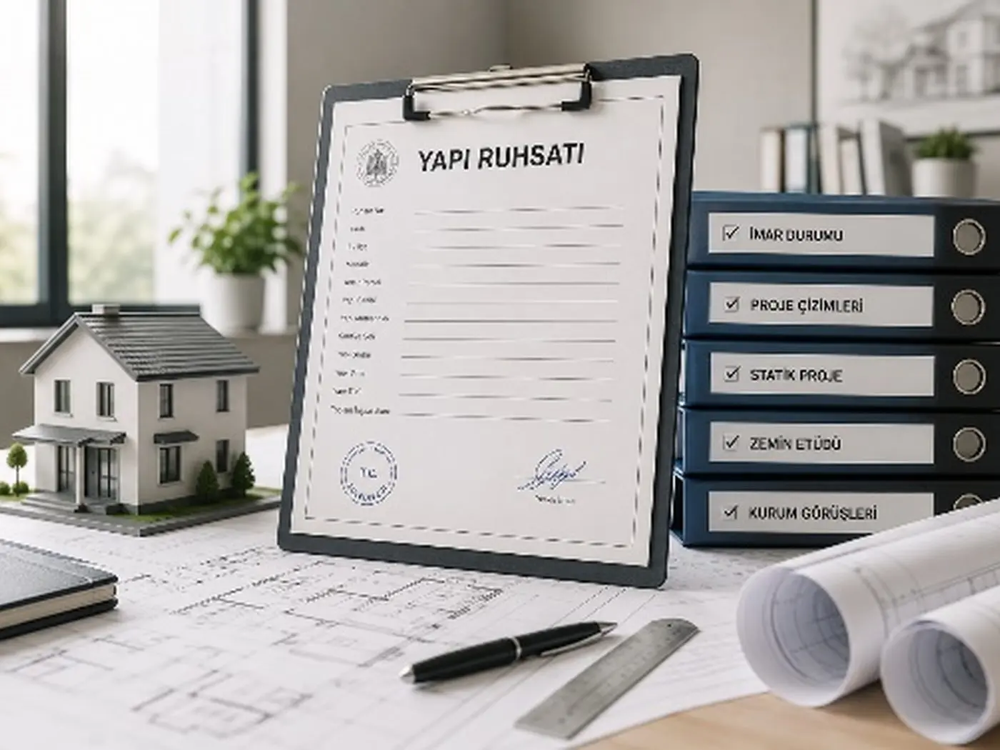 Ruhsat ve resmi izinler — proje dosyası görseli